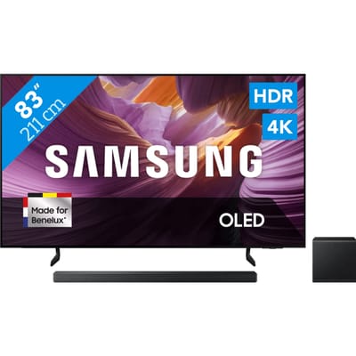 Samsung 83" OLED S85F 4K (2025) + Samsung HW-QS700F (2025)