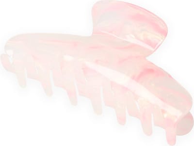 Lajetti - Haarklem Acetaat Roze Groot - Haarclip 11 cm Dames Bananenklem - Milieu Vriendelijk