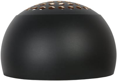 Lampenkap K1059SS Ø40cm – Zwart/goud metalen kap voor binnen – Steinhauer modern retro design – Geschikt voor E27 lichtbronnen
