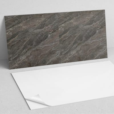 Coloray Wandpanelen Zelfklevend - Natuursteenpatroon PVC Wandpaneel - 100 cm x 50 cm - Grijs Wandbekleding Zelfklevend - 1 stuk - Texturen Wandpanelen Zelfklevend - Keuken Wandpanelen - Wandpanelen Badkamer