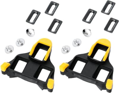 SPD-SL Schoenplaatje Geel geschikt voor Shimano SPD SL pedalen - Geel | Geschikt voor Shimano SPD SL pedalen