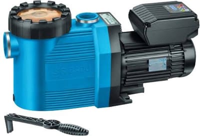 SPECK BADU Prime EcoVS 230v - Zwembadpomp - Circulatiepomp - Pomp - Zwembad - 30-110m³ - 28m³ / h - Kuub - Opbouwzwembad - Inbouwzwembad - Inbouw - Opbouw - Premium - Garantie - Zwemvijver - Vijver - Frequentiegestuurd - Regelbaar