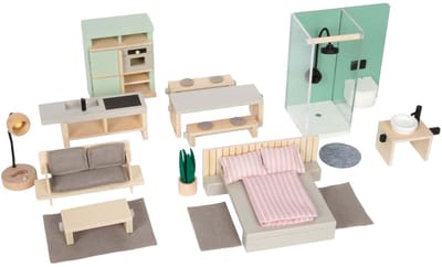Small Foot - Poppenhuis Meubelset Scandinavische Stijl