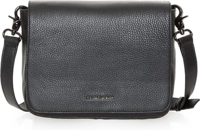 MANDARINA DUCK Schoudertas Mellow Leather Hunting Bag Nero Zwart