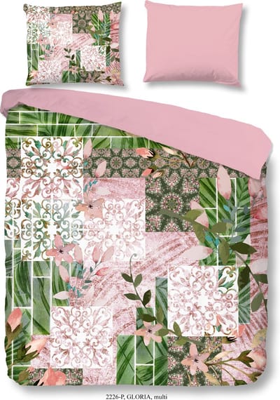 Good Morning Gloria Dekbedovertrek - Lits-jumeaux - 240x200/220 cm - Multi