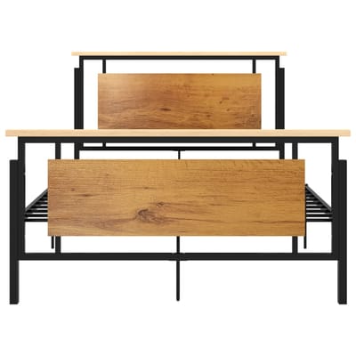vidaXL - Bedframe - metaal - 120x200 - cm