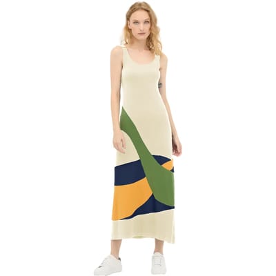 Mouwloze damesjurk Ragwear Liassa Block