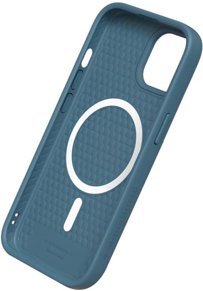 Rhinoshield, Hoesje geschikt voor iPhone 16 Plus - SolidSuit MagSafe & Ultra-Resistant, Blauw