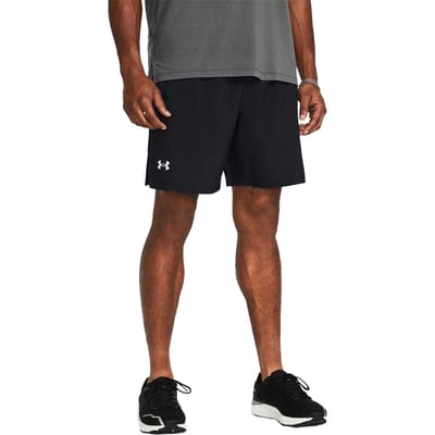 Under Armour Heren Launch 2 in 1 Hardloopshort (Zwart)