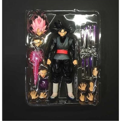 Shf Zwarte Goku Saiyan Zamas Perzik Rood Gewricht Mobiel Poppenmodel Decoratie Hoge Kwaliteit Perfect Cadeau Mooi Ontwerp gray