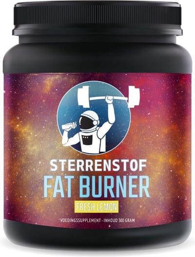 Sterrenstof FatBurner - Fresh Lemon - 50 doseringen - Afvallen - Poedervorm - Vermindert het Hongergevoel