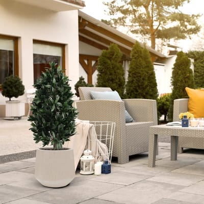 Laurier Kunstplant Pyramide 105cm UV Deluxe