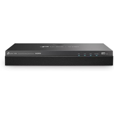 TP-Link VIGI NVR2008H-8MP Netwerk Video Recorder (NVR) - Zwart