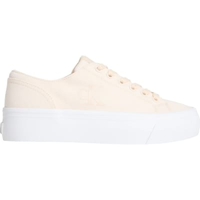 Calvin Klein Vulc Flatform Low Top Shoes Light Cashew Taglia: 36 | Sneakers Outlet | Donna