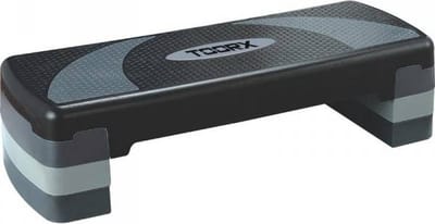 Toorx Fitness step - Stepper - Aerobic Step - Stepbank - Verstelbaar in drie hoogtes - Fitness step - Stepper Fitnessapparaat - Workout - Fitness
