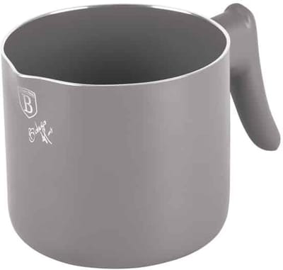 Berlinger Haus 8105 - Melkpan grijs -1,2 Liter -12 Cm - Aluminium NIET geschikt voor inductie - Taupe collection