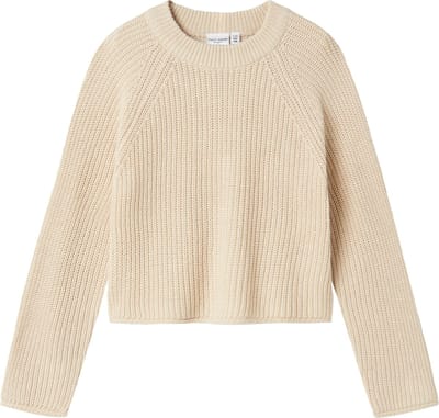 NAME IT NKFVENJA LS LOOSE SHORT KNIT Meisjes Trui - Maat 122/128