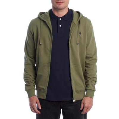 Herren-Kapuzenpullover mit Reißverschluss US41162009