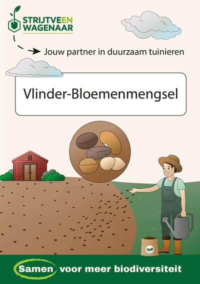 Bloemenmengsel Vlinders - Zadenmix Natuur - Tuin Biodiversiteit - 22 Inheemse Soorten - 25m Oppervlakte