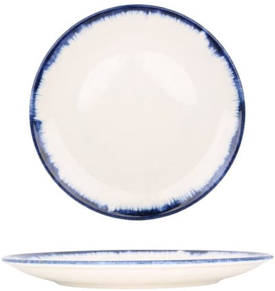 Kütahya Porselen Dessertbord - Azure - Porselein - 19 cm - set van 6