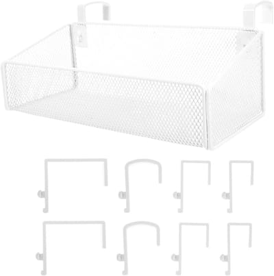 Metaal Hangende Mand voor Nachttafel en Zijplank, Ideaal voor Slaapkamer en Kantoor, Stevig en Eenvoudig te Bevestigen zonder Boren
