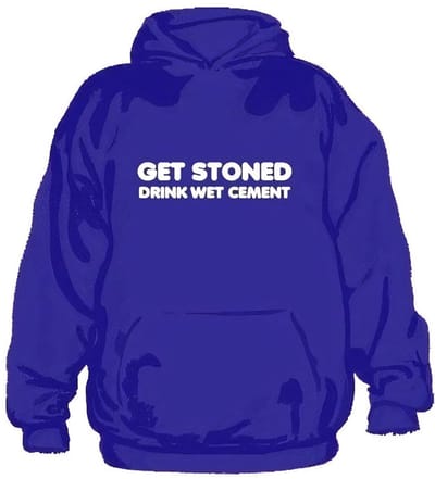 Hybris Get Stoned Drink Wet Cement-hoodie SH-3-10118-H6-8