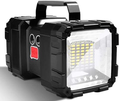 GELLDG Zaklamp - Superkrachtige LED-zaklamp - 7 standen - Oplaadbaar - Krachtige zaklamp - Geschikt voor kamperen, wandelen en noodgevallen