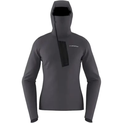 La Sportiva Big Wall Fleece Met Kap Grijs S Man
