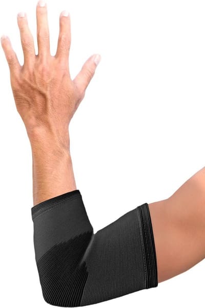 Mövibrace - Elleboogbrace - Elleboogbandage - Ondersteuning Elleboog - Unisex - Zwart - Maat S