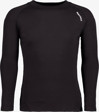 Mountain Peak heren thermoshirt met lange mouwen - Zwart - Maat M