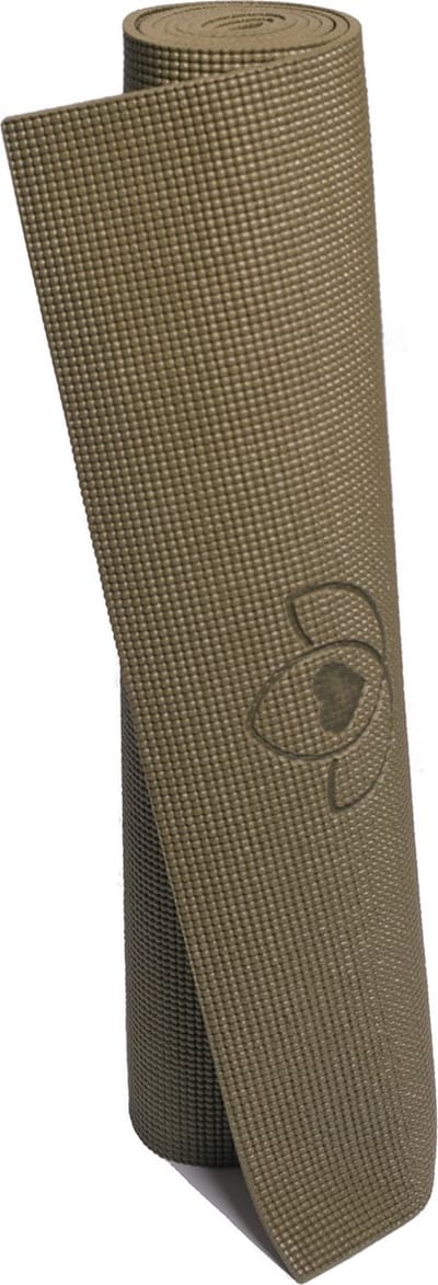 Yogamat sticky extra dik donkergroen - Lotus | 6 mm | fitnessmat | sportmat | pilates mat