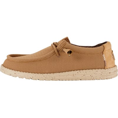 HEYDUDE Wally Sport Instappers bruin Canvas - Maat 43