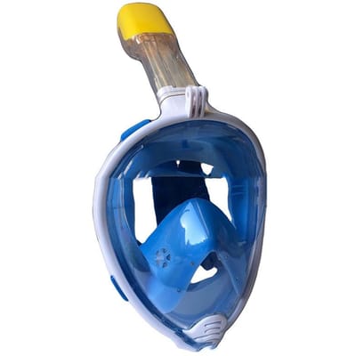 Duikmasker Zwemuitrusting Volledig droge siliconenbrillen Maskers voor GoPro met oordopjes Snorkelset L