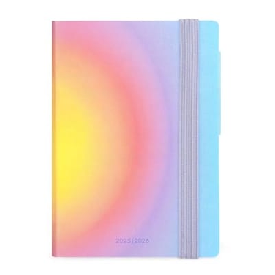 Dagkalender 2025-2026 - Speciale Editie, 16 Maanden, Klein, Dagboek van September 2025 tot December 2026, Sluiting met Elastiek, FSC-gecertificeerd Papier