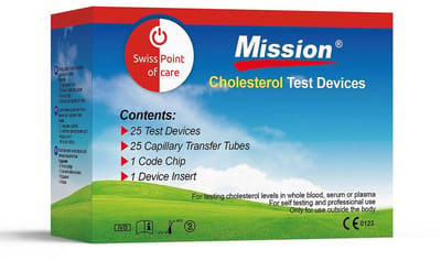 Cholesterol teststrips 25 stuks