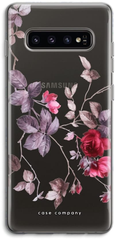 Case Company® - Hoesje geschikt voor Samsung Galaxy S10 4G hoesje - Mooie bloemen - Soft Cover Telefoonhoesje - Bescherming aan alle Kanten en Schermrand