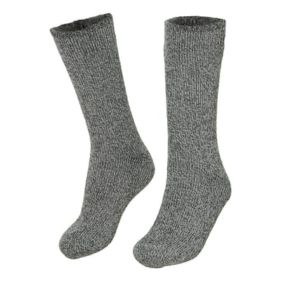 Heatkeeper - Thermo sokken dames - 36/41 - Medium Grijs - 1-Paar - Thermo sokken dames maat 35/38