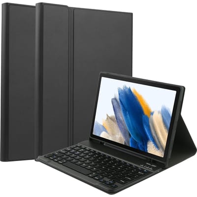 Afneembare Tablet Beschermhoes met BT Toetsenbord Penvak Compatibel met Samsung Galaxy Tab A8 without touchpad zwart