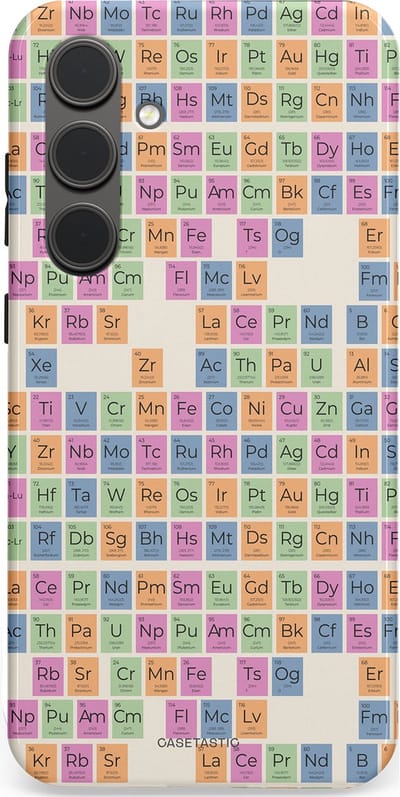 Casetastic Hoesje Geschikt voor Samsung S24 Plus - Stijlvolle Beschermende Duo-layer Case - Atomisch Mooi