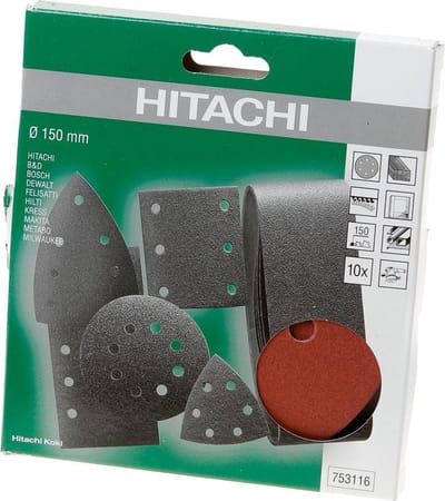 Hikoki Schuurschijf diameter 150 k150 (10 st)