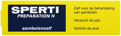Sperti Preparation H Aambeienzalf - 1 x 25 gram