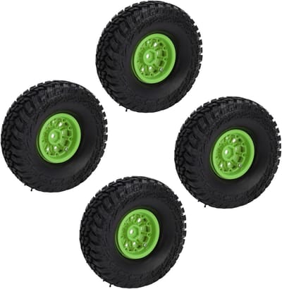 RC Autobanden - Wielen - Terreinrijden - Hoge Demping - 120 mm Diameter - Groen