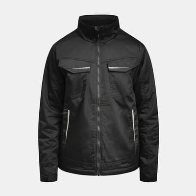 Jobman 1317 Service Jacket Lined 65131720 - Zwart - 3XL