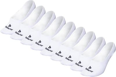 9-Pack Donnay - Footies - Antislip sokken - White (001) - maat 43-46