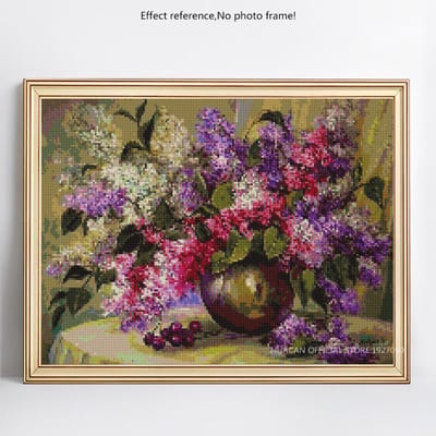 Diamant borduurwerk 5D DIY bloem diamant schilderij foto van strass 20X30CM black