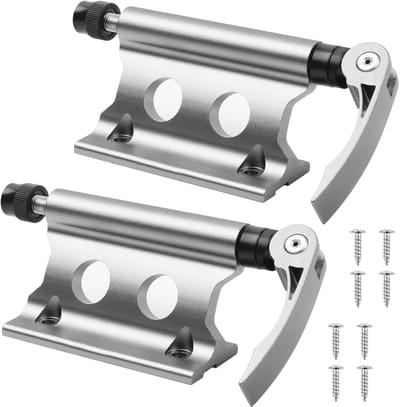 Fiets Voorvork Houder voor Stabiele Bevestiging, Aluminium Legering, Geschikt voor Buitenactiviteiten en Fietstocht Accessoires