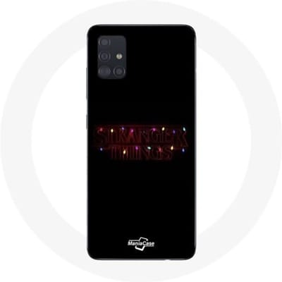 Coque - MANIACASE - Samsung Galaxy A71 - Noir - Souple - Protection chocs et rayures