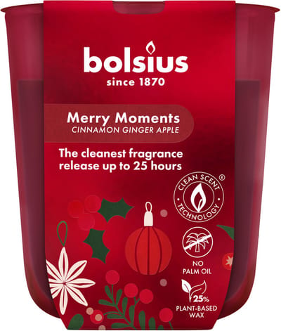 Bolsius Geurglas Merry Moments 80/73