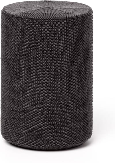 Soundskins – Luxe textielhoes / Luidsprekeraccessoire – Compatibel met Sonos Era 100 - Grafietzwart