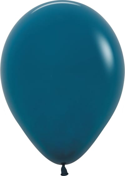 Sempertex ballonnen Fashion Deep Teal | 50 stuks | 12 inch | 30cm - Feestjecreatief